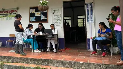 Exitosa Jornada de salud en la vereda Pantanos