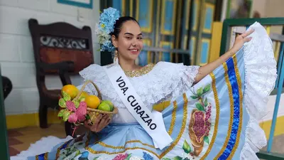 Ella es Viviana Salomé Herrera Valderrama, candidata de Curazao al Reinado Veredal Campesino