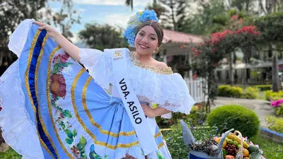 Ella es María Fernanda Romero Montañez, representante de El Asilo al Reinado Veredal Campesino