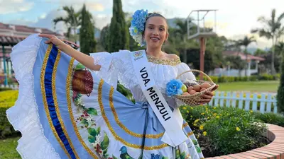 Ella es Yarekni Yelixa Pabón Vera, señorita Menzulí al Reinado Veredal Campesino